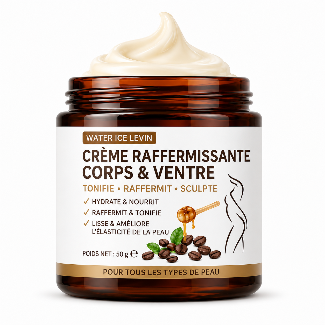 Crème raffermissante corps et ventre