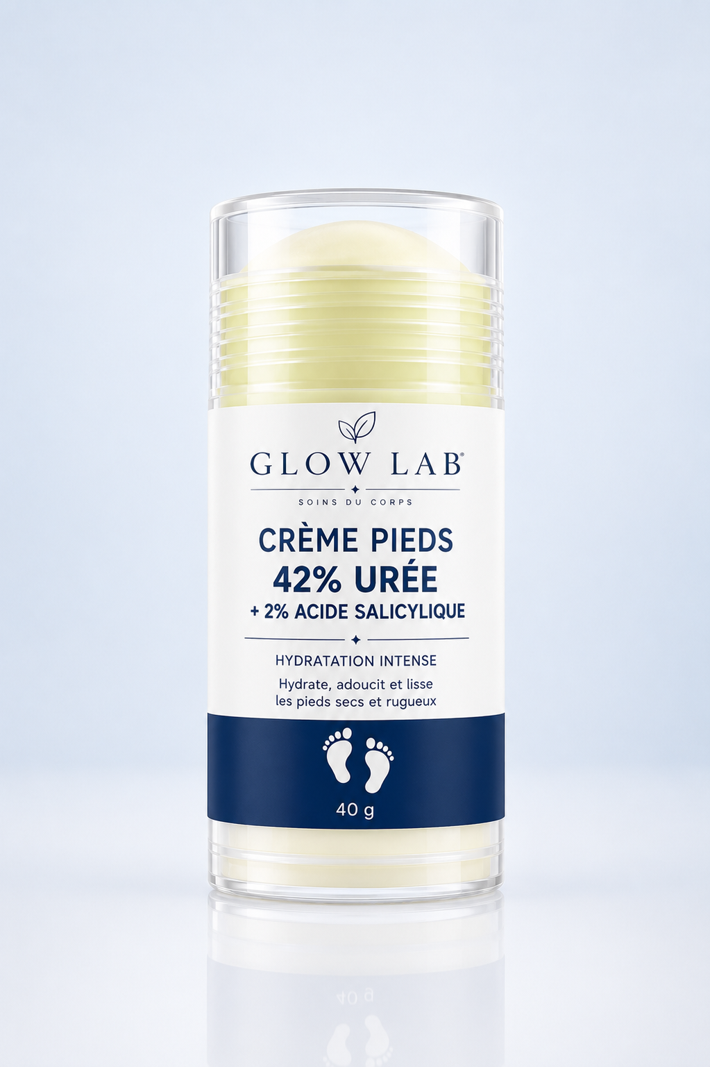 Crème hydratation pour les pieds