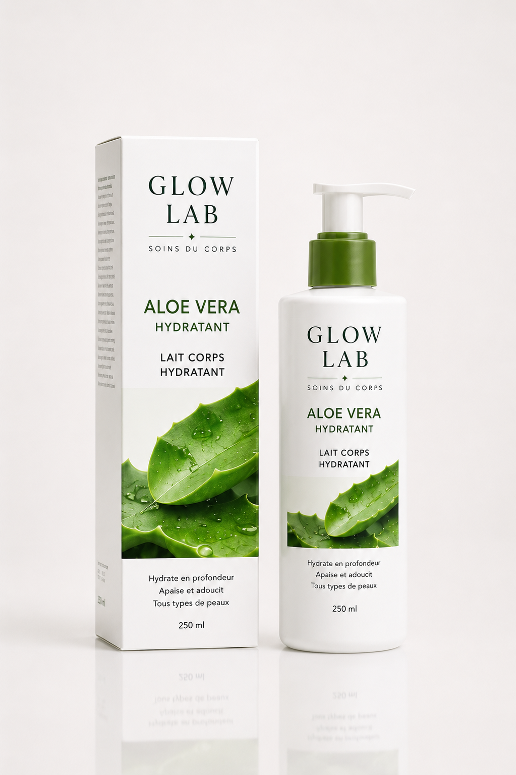 Lait hydratant aloé vera